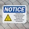 Signmission Radiation & Laser Sign, 7 in H x 10 in W, Plastic, Rectangle OS-2PACK-NS-P-710-L-17711 - alternate 7